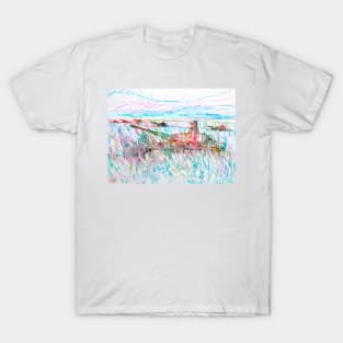 TANK IN THE WHEAT FIELDS T-Shirt